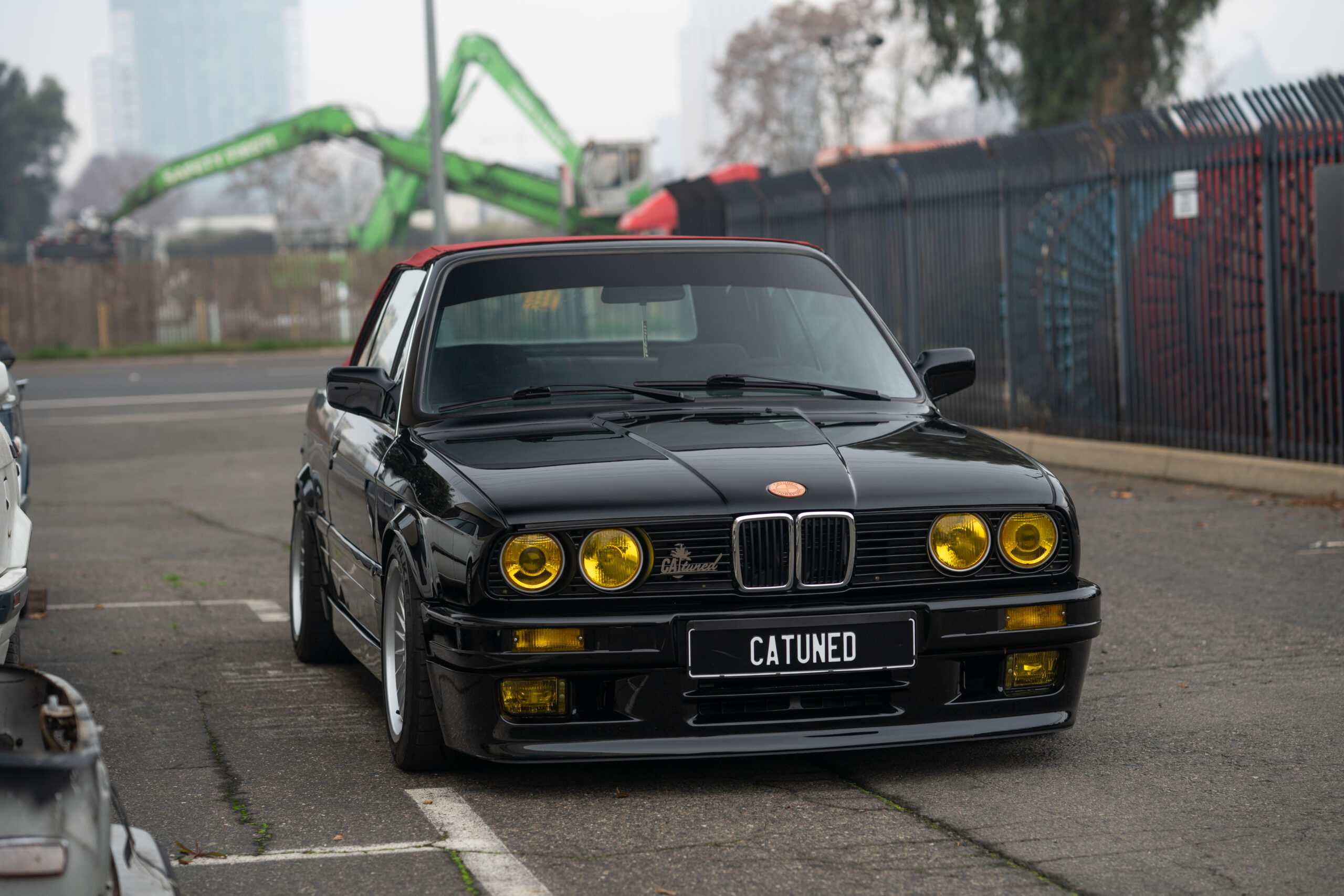 Rebuilt BMW E30 Mtech2 Convertible by CAtuned