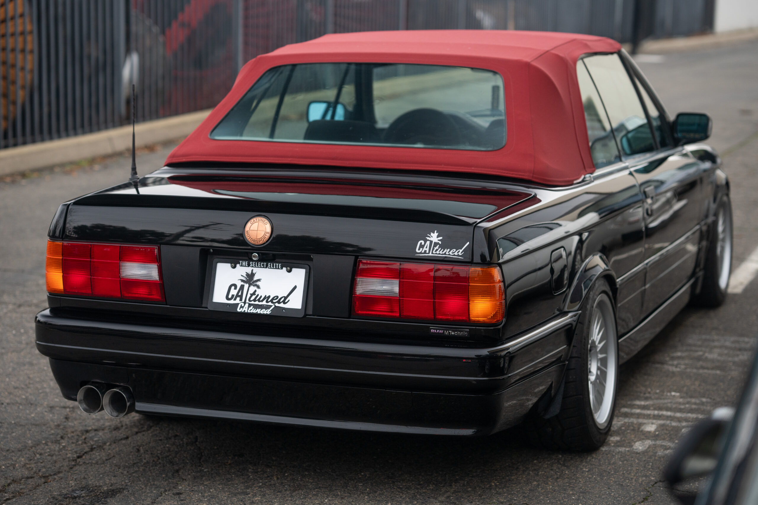 Rebuilt BMW E30 Mtech2 Convertible by CAtuned