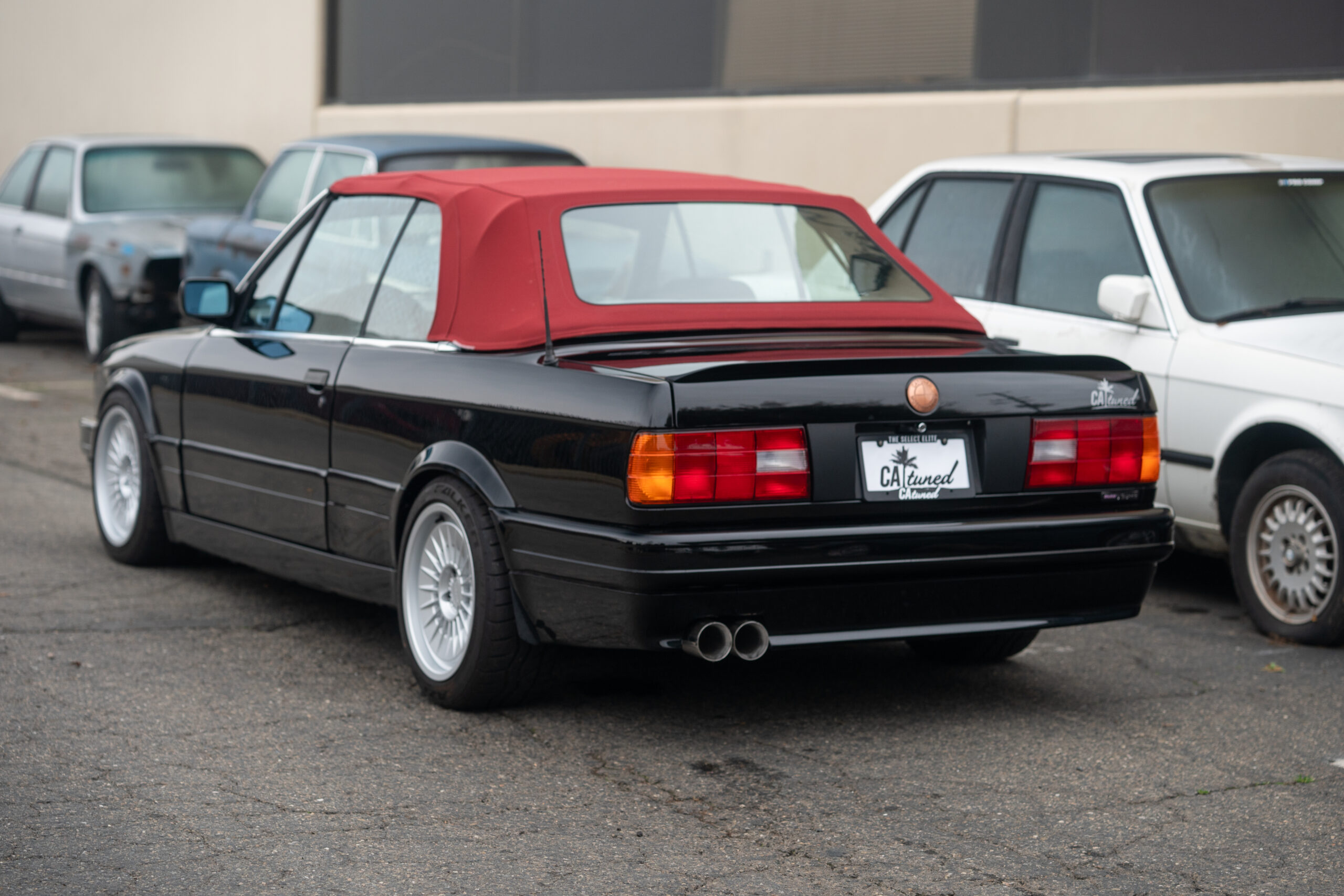 Rebuilt BMW E30 Mtech2 Convertible by CAtuned