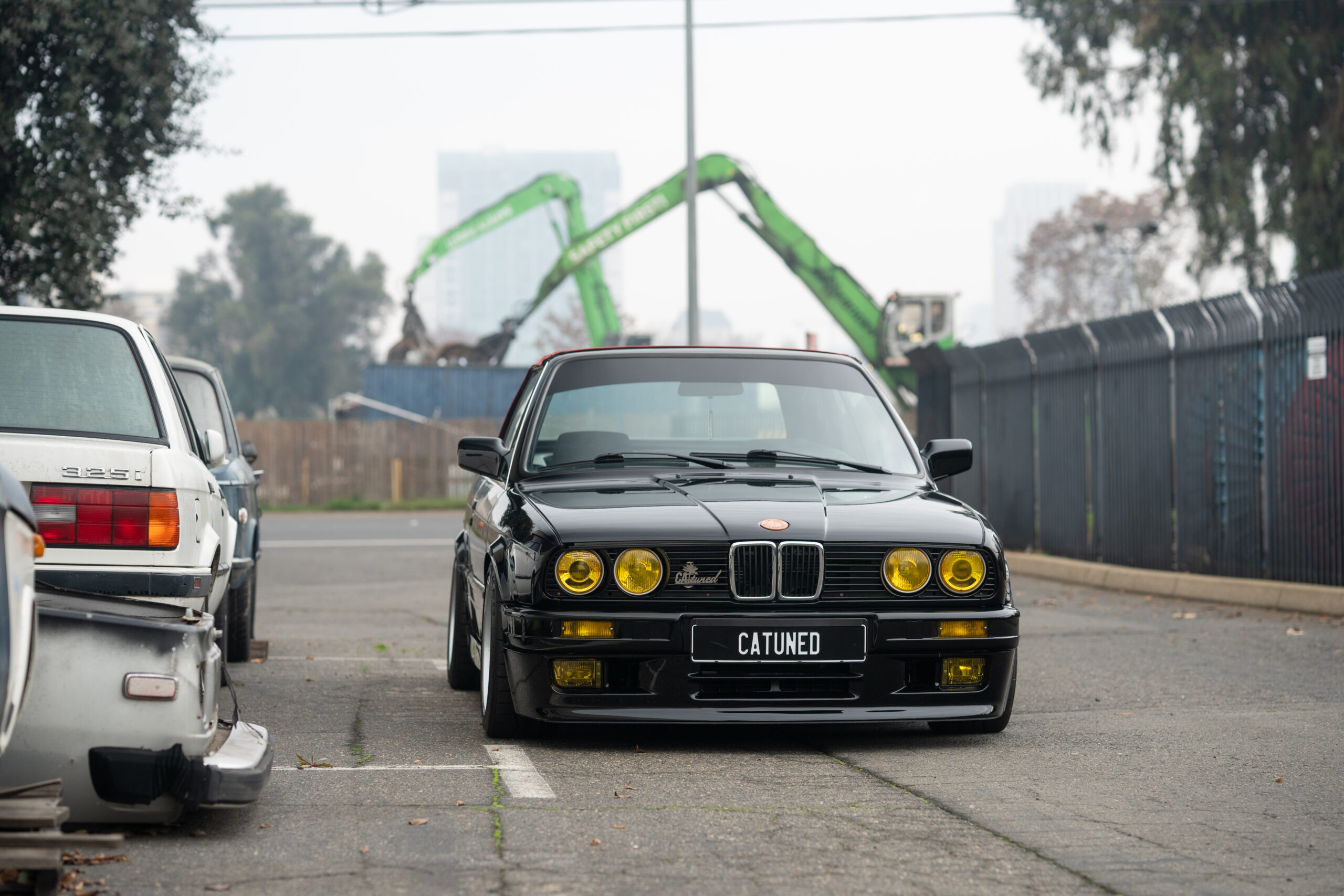 Rebuilt BMW E30 Mtech2 Convertible by CAtuned
