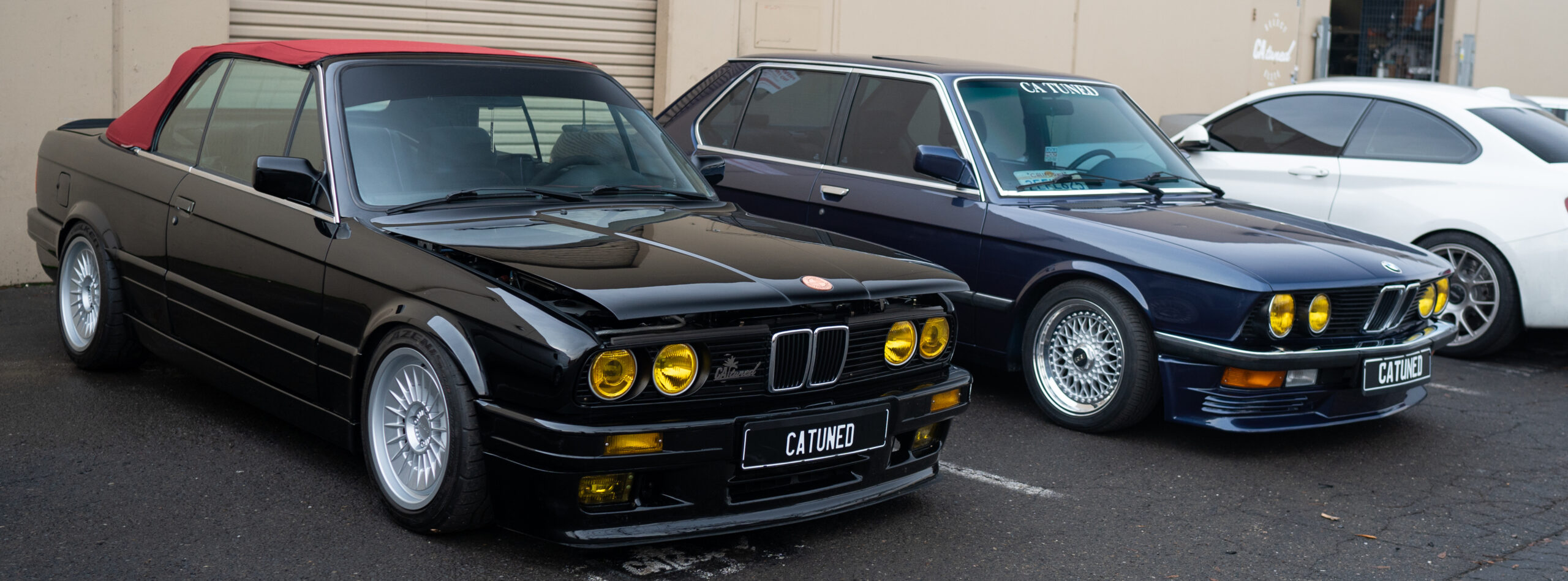 Rebuilt BMW E30 Mtech2 Convertible by CAtuned